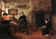 BREKELENKAM, Quiringh van Interior of a Tailor s Shop Germany oil painting reproduction